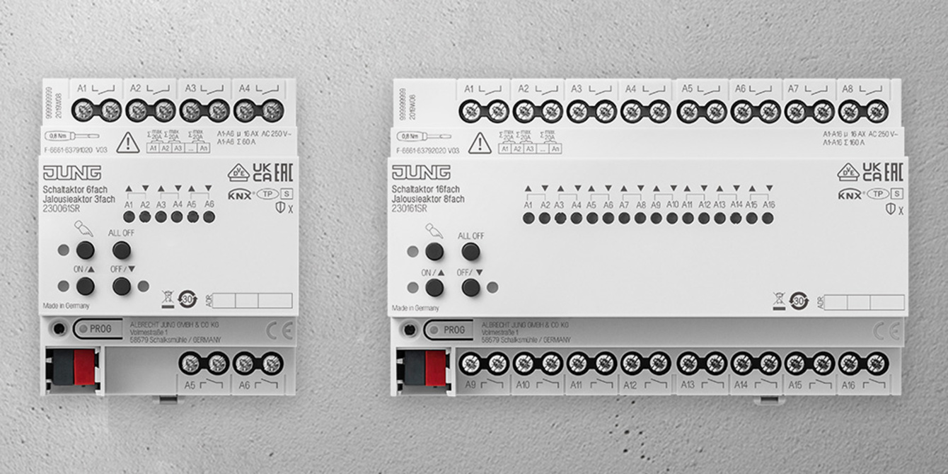 KNX Schalt- und Jalousieaktoren bei RK Elektrotechnik in Dresden