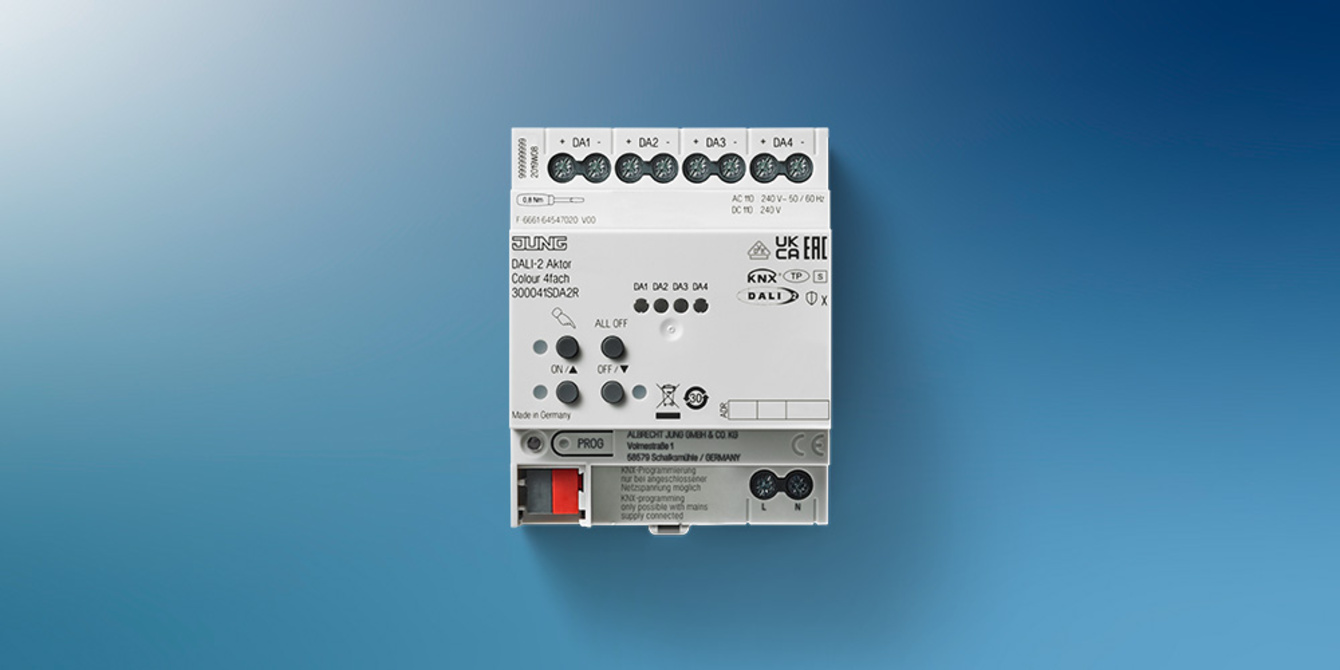 KNX DALI 2 Gateway Colour bei RK Elektrotechnik in Dresden